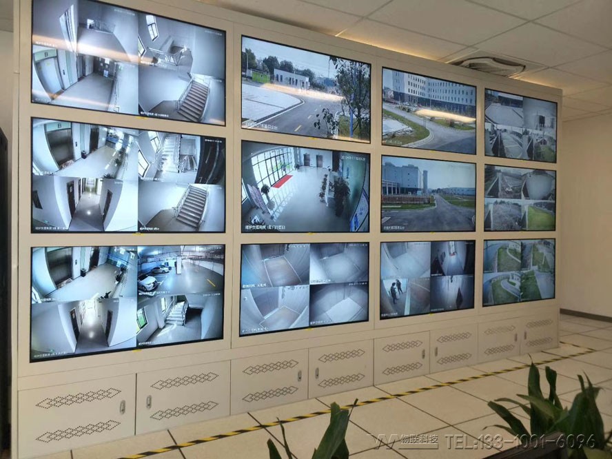雁山区高清视频监控拼接屏安装